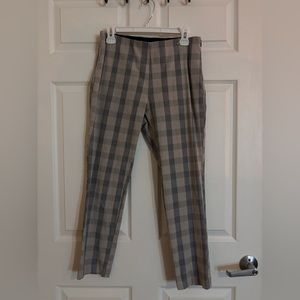 Chic plaid dress pants